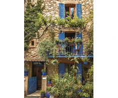 Dėlionė Piatnik Puzzle 1000 Mėlyna Balcony PIATNIK