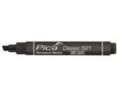 PICA MARKER CLASSIC JUODA ŚCIĘTY