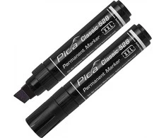 PICA Žymeklis nuolatinis Juodas XXL 4-12 mm 528 / 46 Pica Žymeklis
