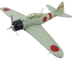 „Piececool Piececool“ metalo dėlionės 3D modelis – „Mitsubishi A6M Zero Airplane“