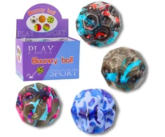 Lean Toys Šokinėjantis kamuolys 9 cm
