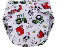 Nappy Simed Couch, multi-use sauskelnių Farma 3-15 kg, 1 vnt.