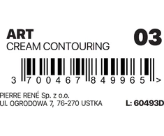Pierre Rene Art Kreminis Contouring 03, 12 g