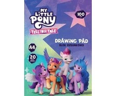 Piešimo bloknotas A4/20K My Little Pony (10 vnt.) ASTRA