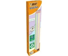 Pieštukai be trintuko, pasteliniai, 12 vnt. BIC