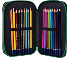 Pieštukas Astra Dvigubas penalas su įranga Astrabag Pixel Hero AC21