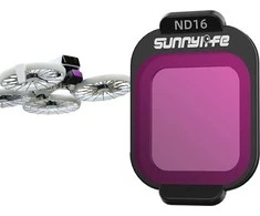 Pilnai pilkas filtras ND16 NDx16, skirtas DJI FLIP drono filtro dėklui SunnyLife / FI962-16