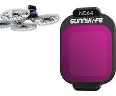 Pilnai pilkas filtras ND64 NDx64, skirtas DJI FLIP drono filtro dėklui SunnyLife / FI962-64
