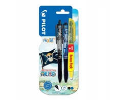 Pilot Pen Frixion tušinukas 2 spalvų + ONE PIECE žymeklis
