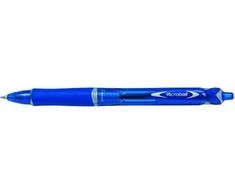 Pilot Pen Automatinis tušinukas Pilot Acroball PIBPAB15L, mėlynas, 10 vnt. pakuotėje.