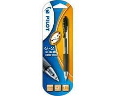 Pilot Pen Pilot G2 gelinis rašiklis, juodas, 0.5 mm