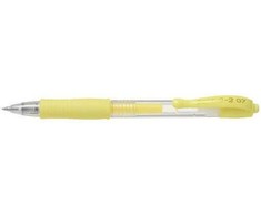 Pilot Pen Pilot G2 automatinis gelinis rašiklis, pastelinis geltonas