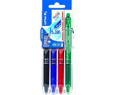 Pilot Pen Pilot - Frixion Clicker rašikliai Set2Go 0,7 Basic (4 spalvos)