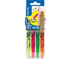 Pilot Pen Pilot - Frixion žymekliai šviesūs Se2Go Basic (4 spalvos)