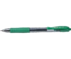 Pilot Pen Rašymo Priemonė - Pilot G2 07 0.7mm Žalia Rašalo 140mm Ilgio