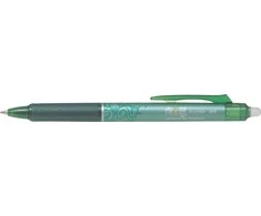 Pilot Pen Automatinis tušinukas Pilot Frixion Clicker, gelinis, 0.5mm, su trintuku, žalios spalvos