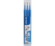 Pilot Pen Pilot FriXION užtaisas ryškiai mėlyna 3vnt Pultas
