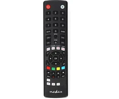 Nedis TVRC2310BK, TV, IR Wireless, Press buttons, Juodas