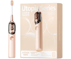 Dantų šepetėlis Šepetėlis Jimok Soniczna do Zębów Jimok J7 Mirror Rožinė IPX7 Różowa + 4 Antgaliai