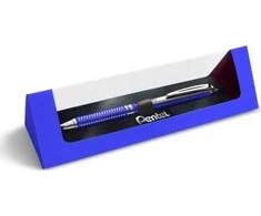 Pentel BL407 ritininis rašiklis, mėlynas korpusas, mėlynas rašalas