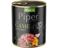 Dolina Noteci Piper su elniena ir moliūgais - šlapias šunų ėdalas 800g