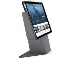 Pipetto Origami No6 Stand dėklas, juodos spalvos – Apple iPad Air 13″ 2024/2025/2026