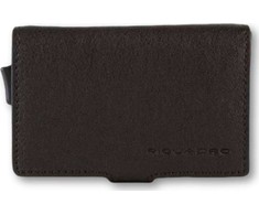 Piquadro, Dafne, Leather Wallet, Cardholder, Brown, For Men