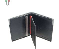 Piquadro, Piquadro, Leather Wallet, For Back And Credit Cards, Juodas, Gray, For Men