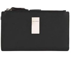 Piquadro, Piquadro, Leather Wallet, Phone Holder, 42023100, Juodas, For Men