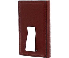 Piquadro, Piquadro, Odinis vizitinių kortelių dėklas, Burgundiško vyno spalvos, Unisex
