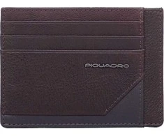 Piquadro, Tallin, Leather Wallet, For Pocket, PP2762W108R, Brown, For Men