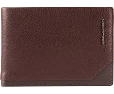 Piquadro, Tallin, Leather Wallet, Key holder, Brown, For Men