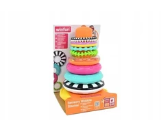 Dėlionė Anek Smily Play Piramidka sensoryczna 250203 SmilyPlay 53798