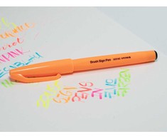 Pentel Sign flomasteris, fluorescencinis oranžinis
