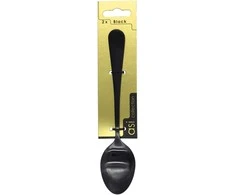 Asi Collection Spoons 2pcs. Juodas 1,7mm