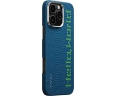 Pitaka lytėjimo austas dėklas, „Hello World“ – „iPhone 16 Pro“