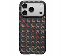 Dėklas PITAKA Edge Case Happiness Rides In do iPhone 17 Pro ebon kylin