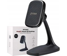 Pitaka Pitaka MagEZ Mount Qi Desktop, gunmetal
