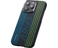 Pitaka x „Aries“ lytėjimo austas dėklas, skirtas kreditinėms kortelėms – „iPhone 16 Pro Max“