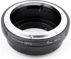 Pixco adapteris FUJI / FUJIFILM X X-mount su CANON FD