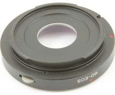 Pixco adapteris iš CANON EOS [EF EF-S] į MINOLTA [MD] + LENS