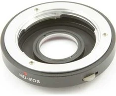 Pixco adapteris iš CANON EOS [EF EF-S] į MINOLTA [MD] + LENS