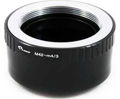 Pixco Adaptyvus OLYMPUS / PANASONIC MICRO 4 / 3 [M4 / 3] ant M42