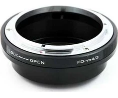 Pixco adapteris OLYMPUS / PANASONIC MICRO 4/3 [m4/3] -&amp;gt| CANON [FD]