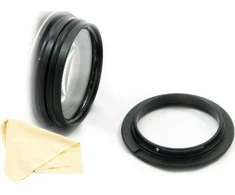 „Pixco“ atvirkštinio makro laikiklio žiedo adapteris „Pentax“ 58 mm objektyvui