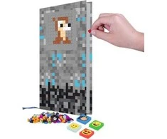 Pixie Crew Notebook A5 Crate Line su pilku skydu