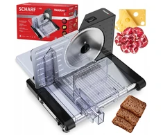Pjaustyklė ELEKTRYCZNA WEBBER INOX 160W DO CHLEBA WĘDLIN SERA REGULACJA
