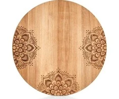 Apvali virtuvės lenta, Ø 27 cm, akacijos mediena, ZELLER