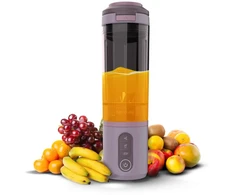 Plakiklis Puodelio formos blenderis Cecotec Power Titanium Shake2Go Candy asmeninis blenderis