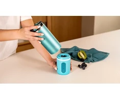 Plakiklis Puodelio blenderis Cecotec Power Titanium Shake2Go Lagoon Steel Asmeninis blenderis